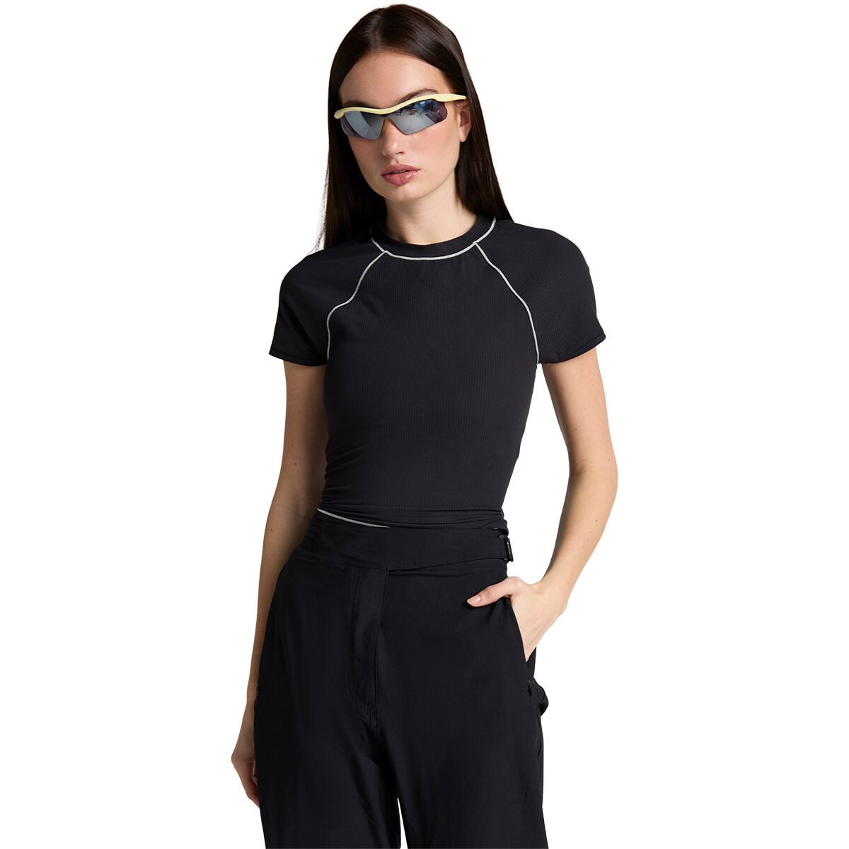 Image of Seniq Oasis Short-Sleeve T-Shirt - Women's After Dark, XS