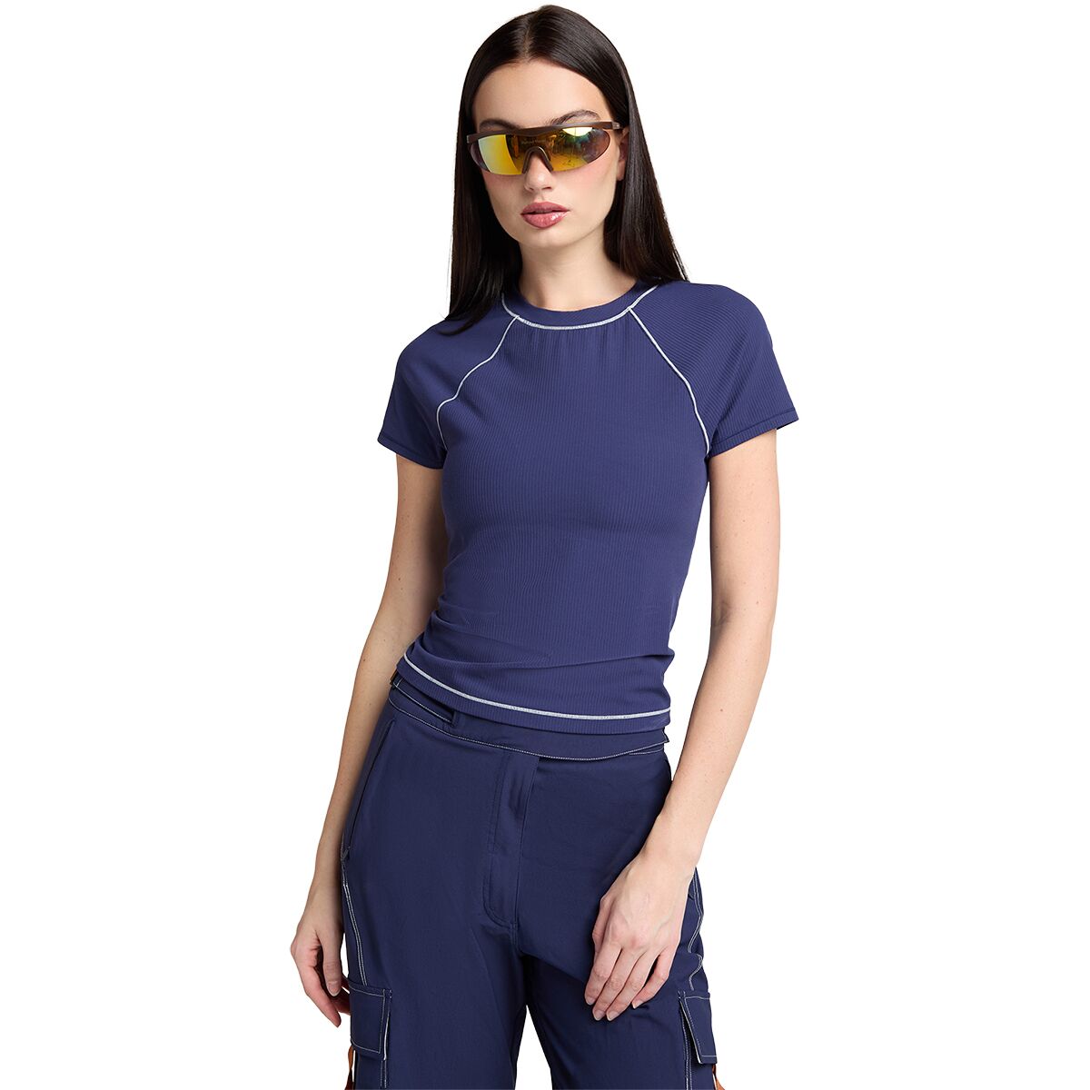 Image of Seniq Oasis UV Protect Short-Sleeve T-Shirt - Women's Uniform, XS