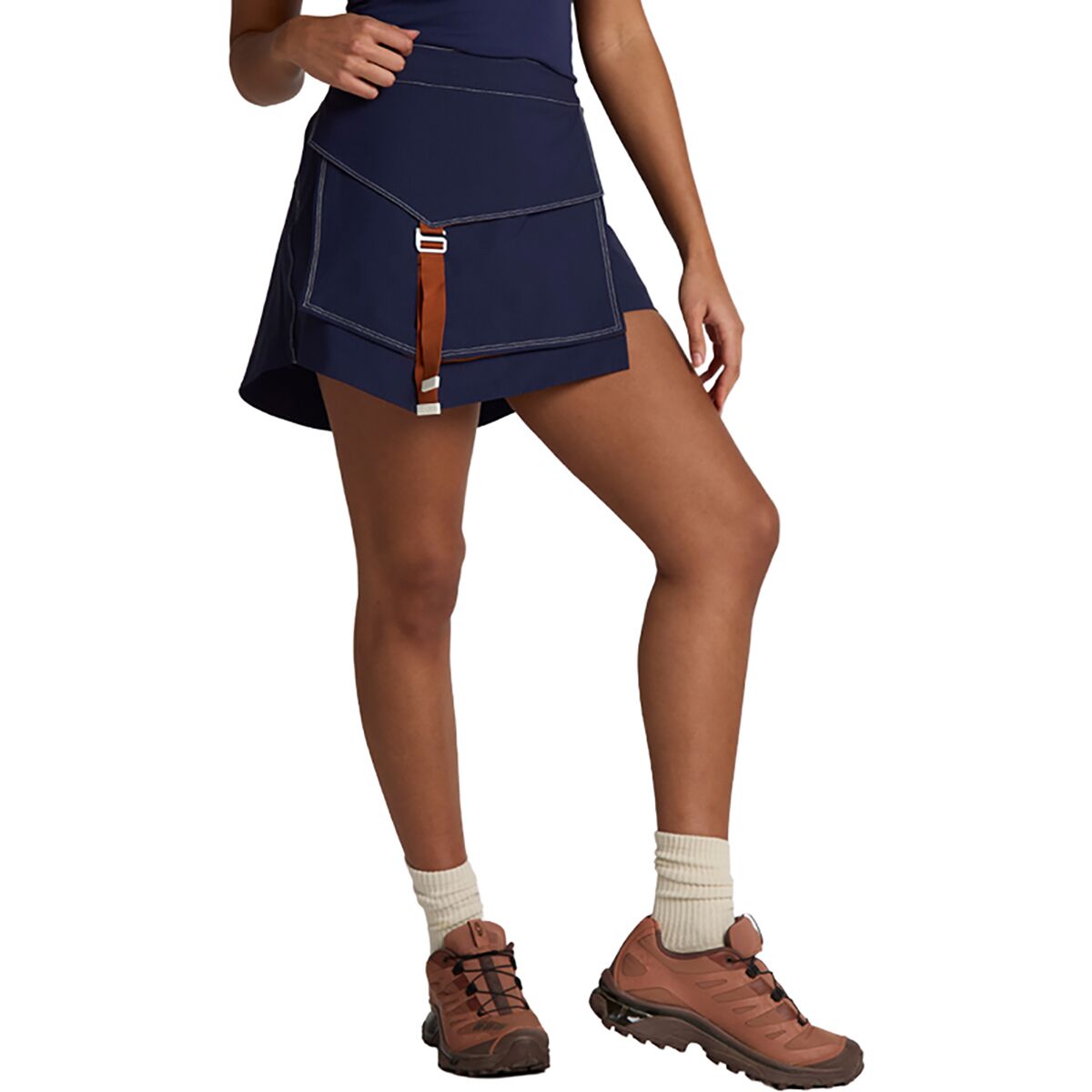 Image of Seniq Trailmix Cargo Skort - Women's Uniform, M