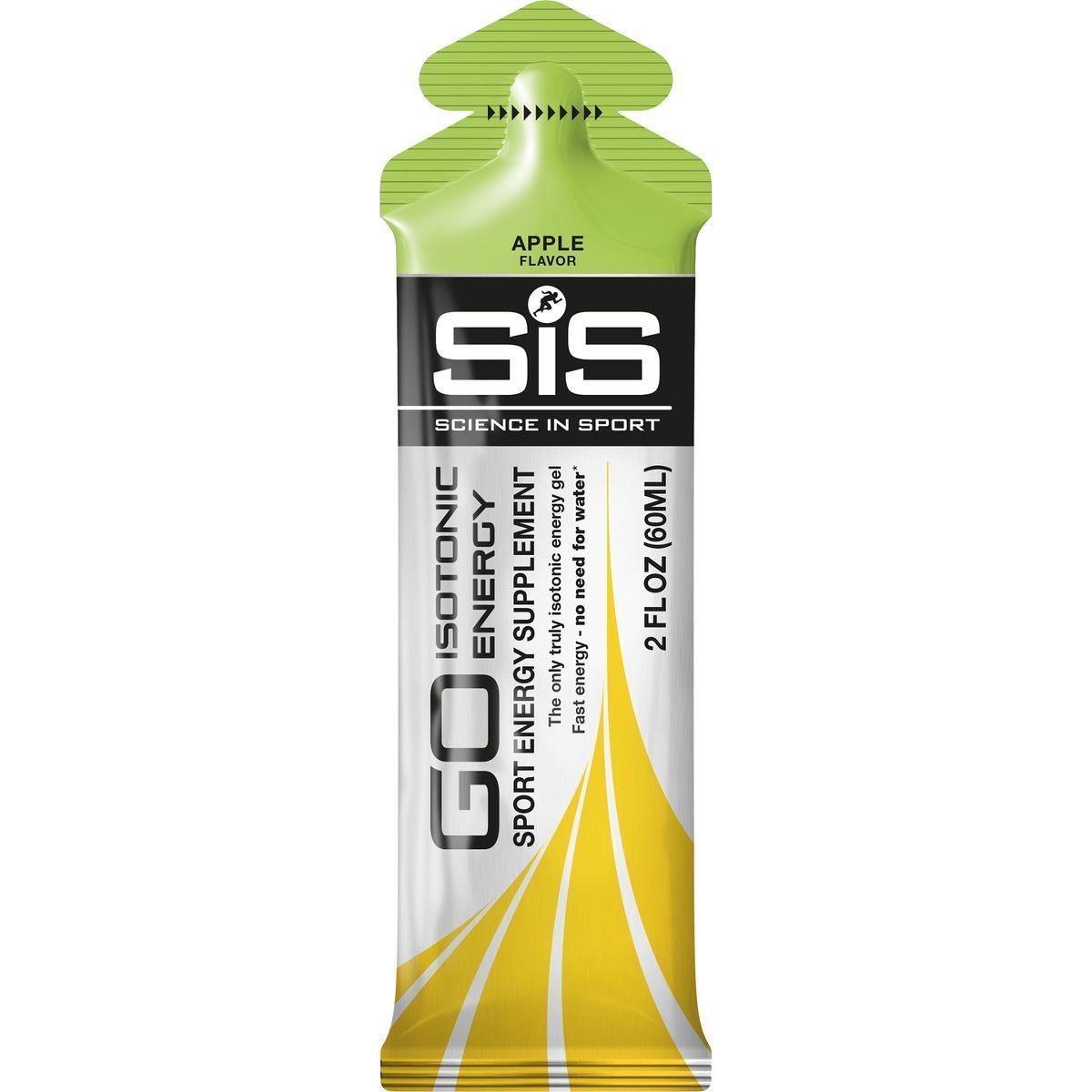 Image of Science in Sport GO Isotonic Gels Apple, 60ml 30-Pack