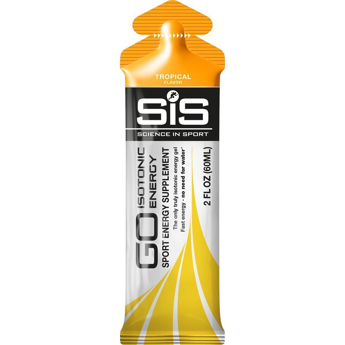 Image of Science in Sport GO Isotonic Gels Tropical, 60ml 30-Pack
