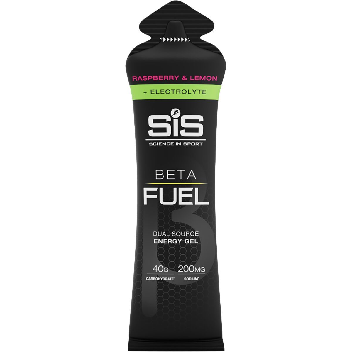 Image of Science in Sport Beta Fuel Plus Electrolyte Gel Raspberry/Lemon, 60ml 30-Pack
