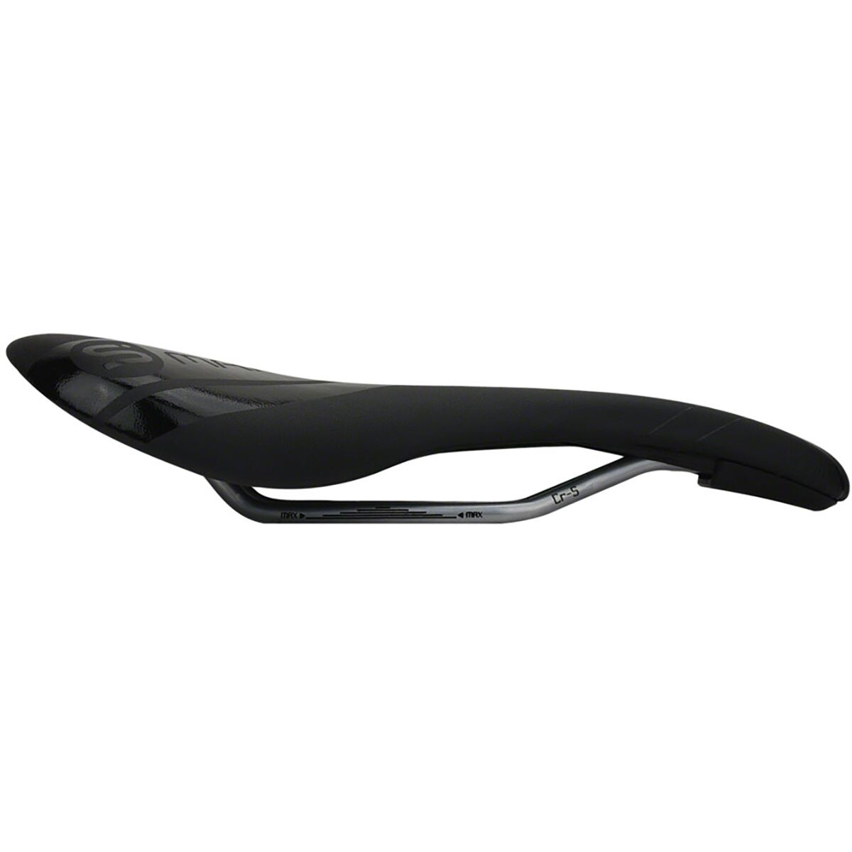 Image of Smanie Gt Series Chromoly Microfiber Saddle Black, 137