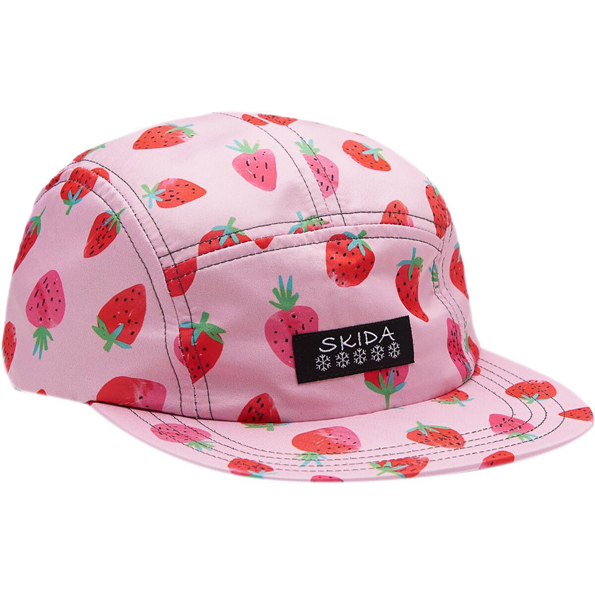 Image of Skida Brim Hat Strawberry Fields One Color, One Size