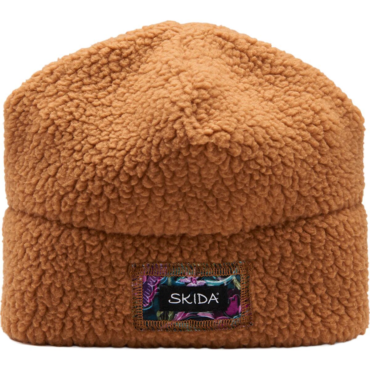 Skida High Pile Fleece Beanie Biscuit, One size