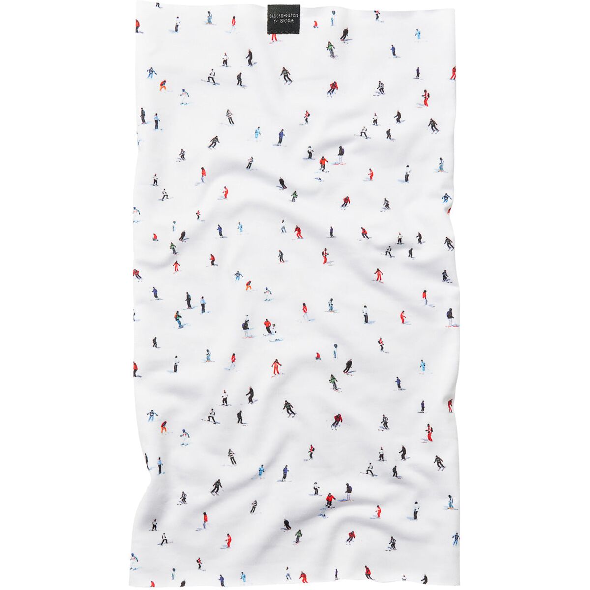 Image of Skida Snow Tour Neck Warmer - Women's Crowded Slopes, One Size
