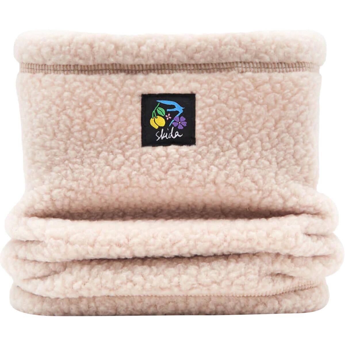 Image of Skida High Pile Fleece Neckwarmer Casper, One Size