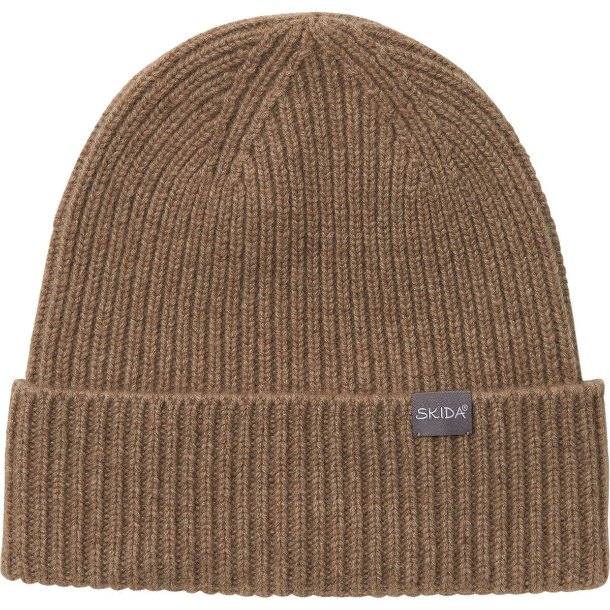 Image of Skida Kirby Knit Cashmere Beanie Honey Oat, One Size