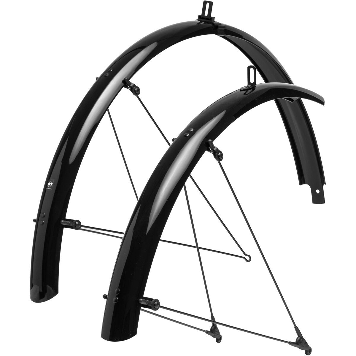 Image of SKS Bluemels Full Coverage Fender Set B35 Black, 700x20-28