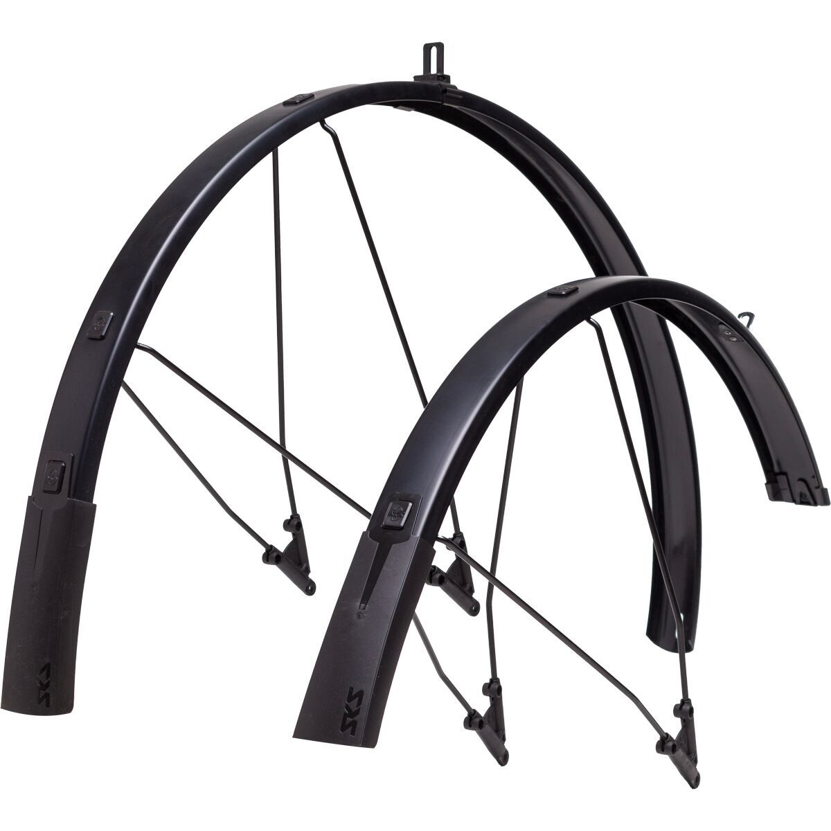 Image of SKS Bluemels Style Full Coverage Fender Set B56 Black, 700x38-47