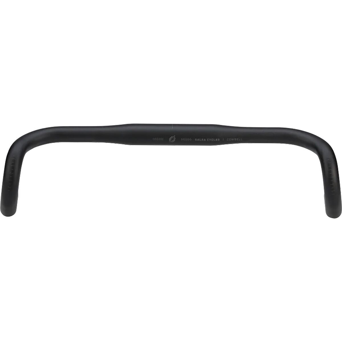 Image of Salsa Cowbell Carbon Drop Handle bar Black, 31.8 x 44cm
