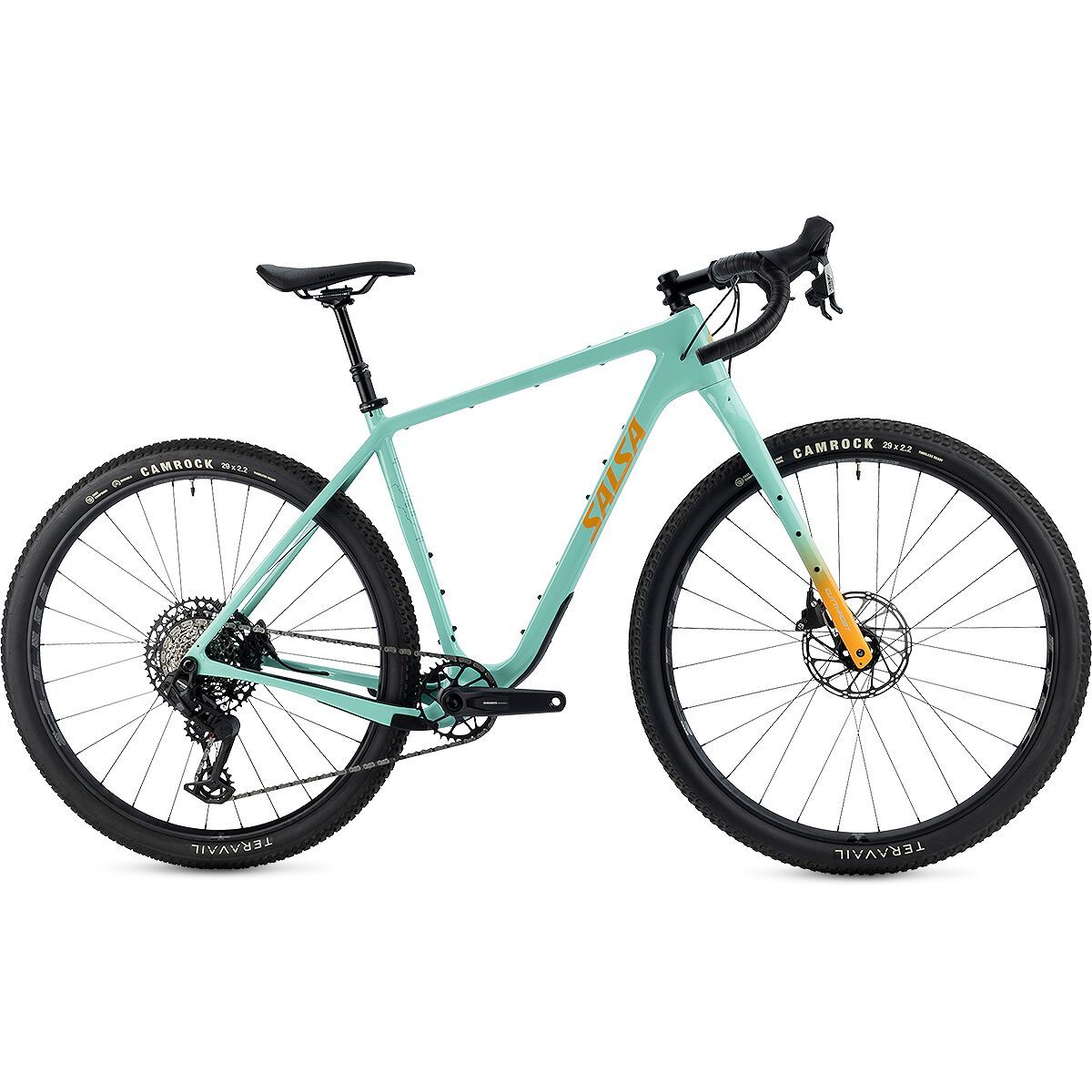 Image of Salsa Cutthroat C Apex S1000 Transmission Gravel Bike Spearming Green, 58