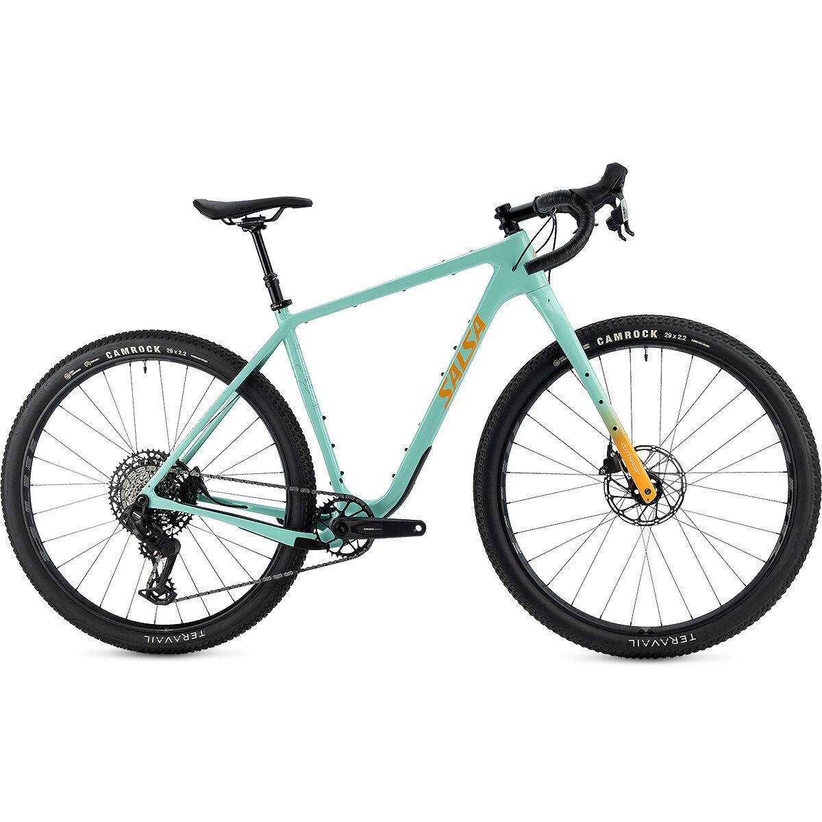 Image of Salsa Cutthroat C Apex S1000 Transmission Gravel Bike Spearming Green, 58