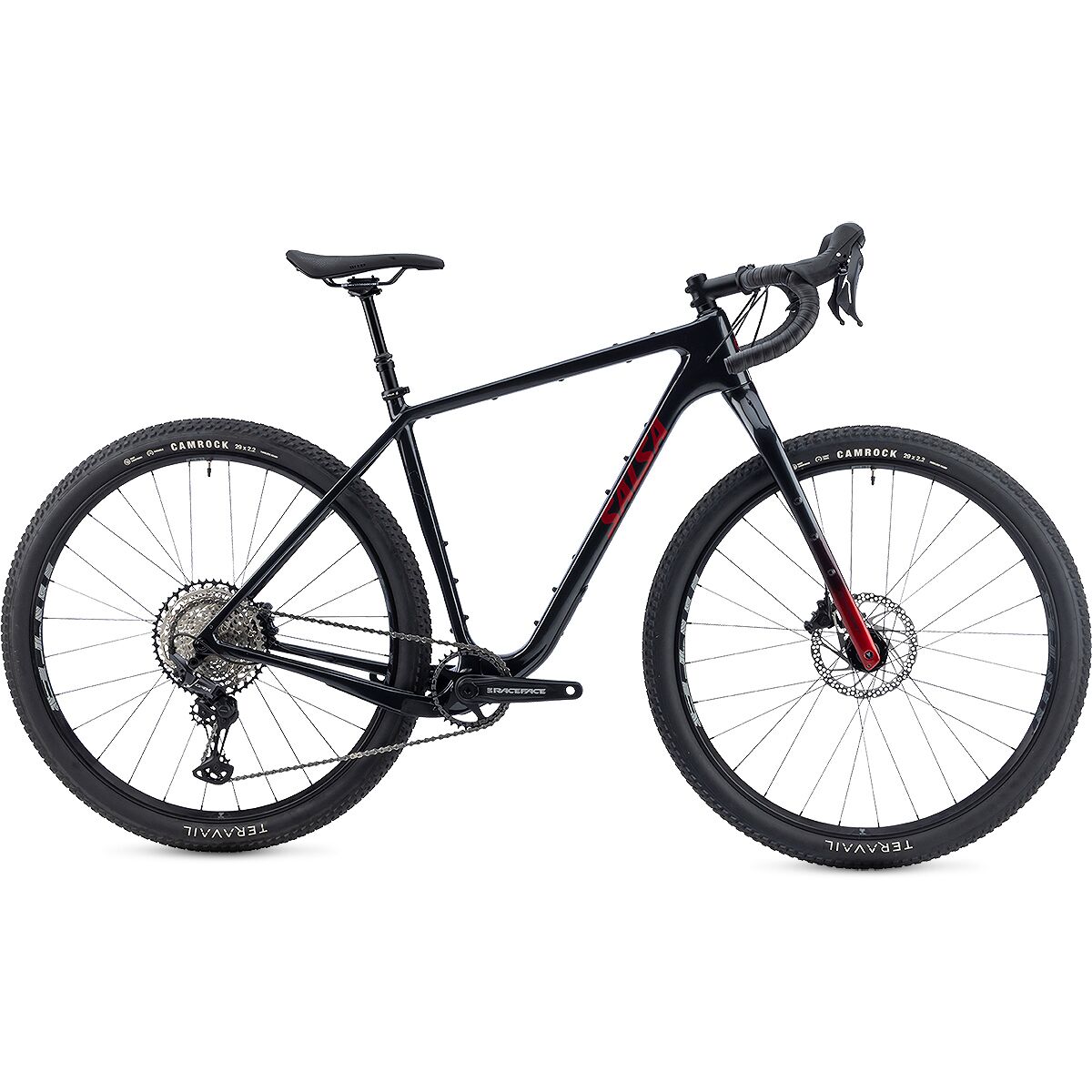 Image of Salsa Cutthroat C GRX 610 1x Gravel Bike Smoke Black, 56