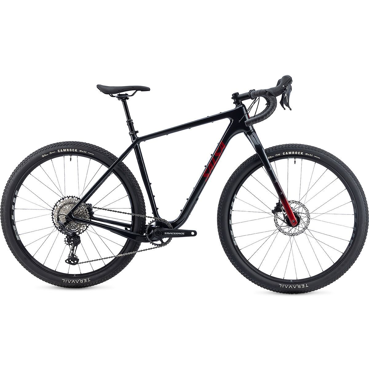 Image of Salsa Cutthroat C GRX 610 1x Gravel Bike Smoke Black, 54