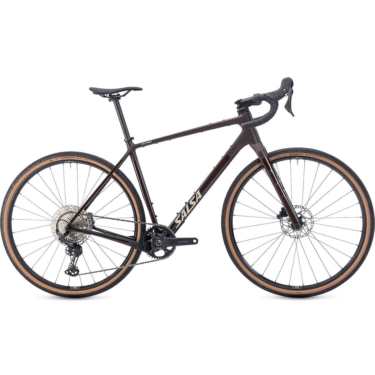 Image of Salsa Flyway C GRX 610 Gravel Bike Dark Umber, L