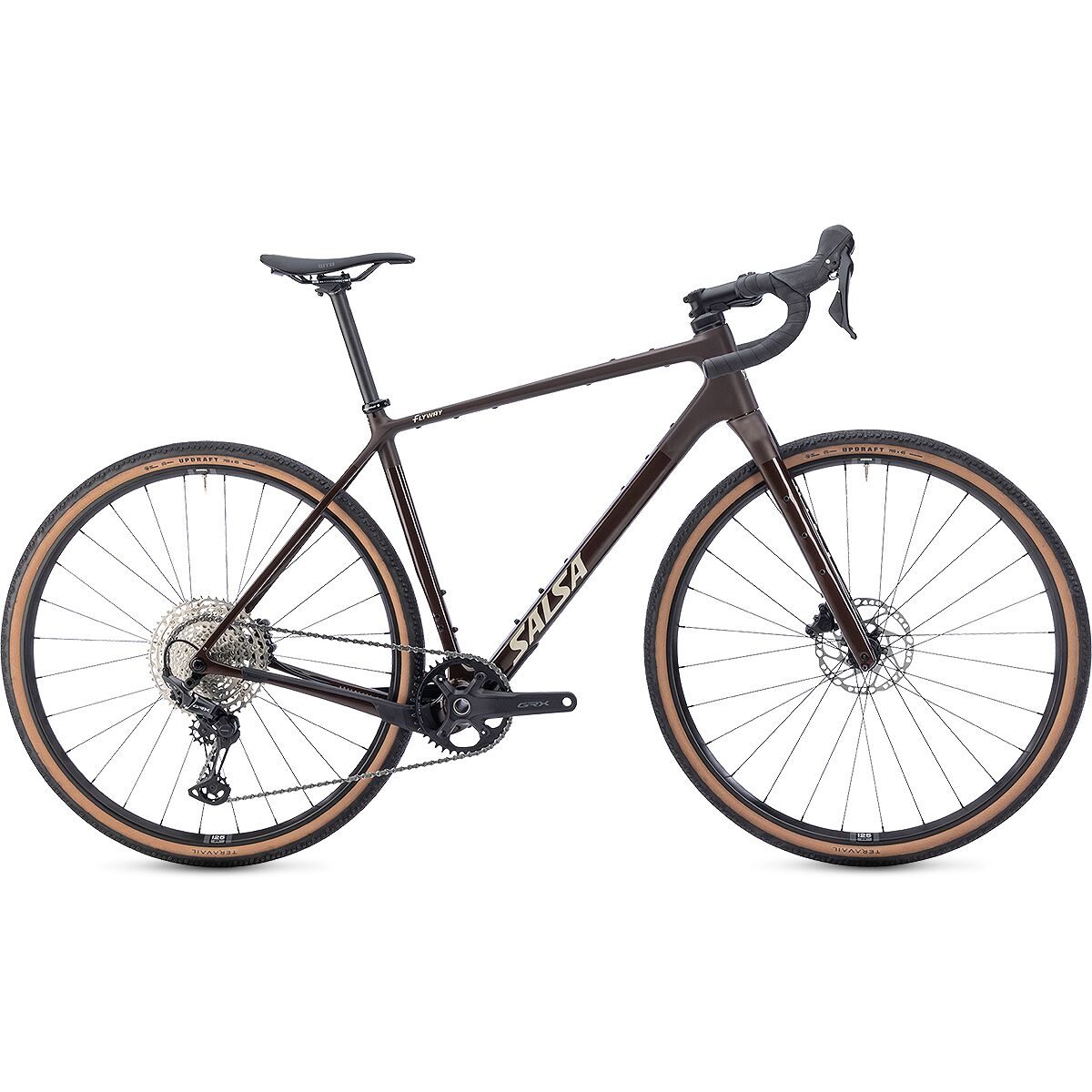 Image of Salsa Flyway C GRX 610 Gravel Bike Dark Umber, ML
