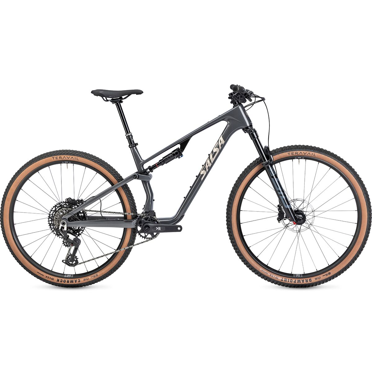 Image of Salsa Spearfish C Eagle 90 Mountain Bike Graphite Gray, XL
