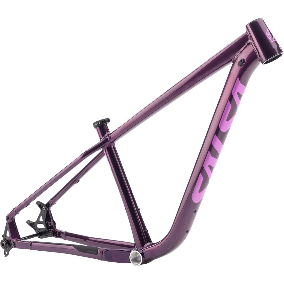 Image of Salsa Timberjack Mountain Bike Frame Deep Purple, S