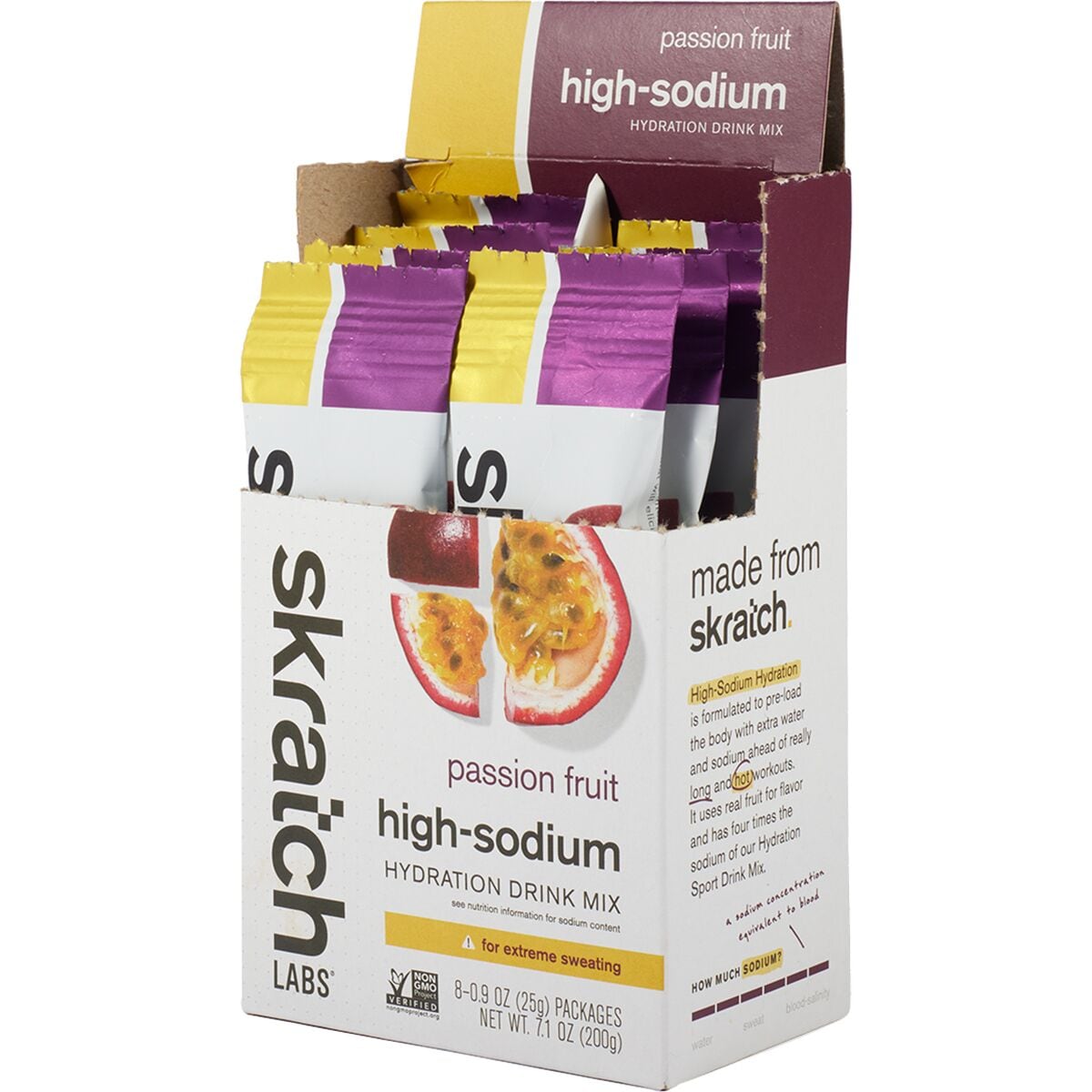Skratch Labs High-Sodium Hydration Drink Mix - 8-Pack