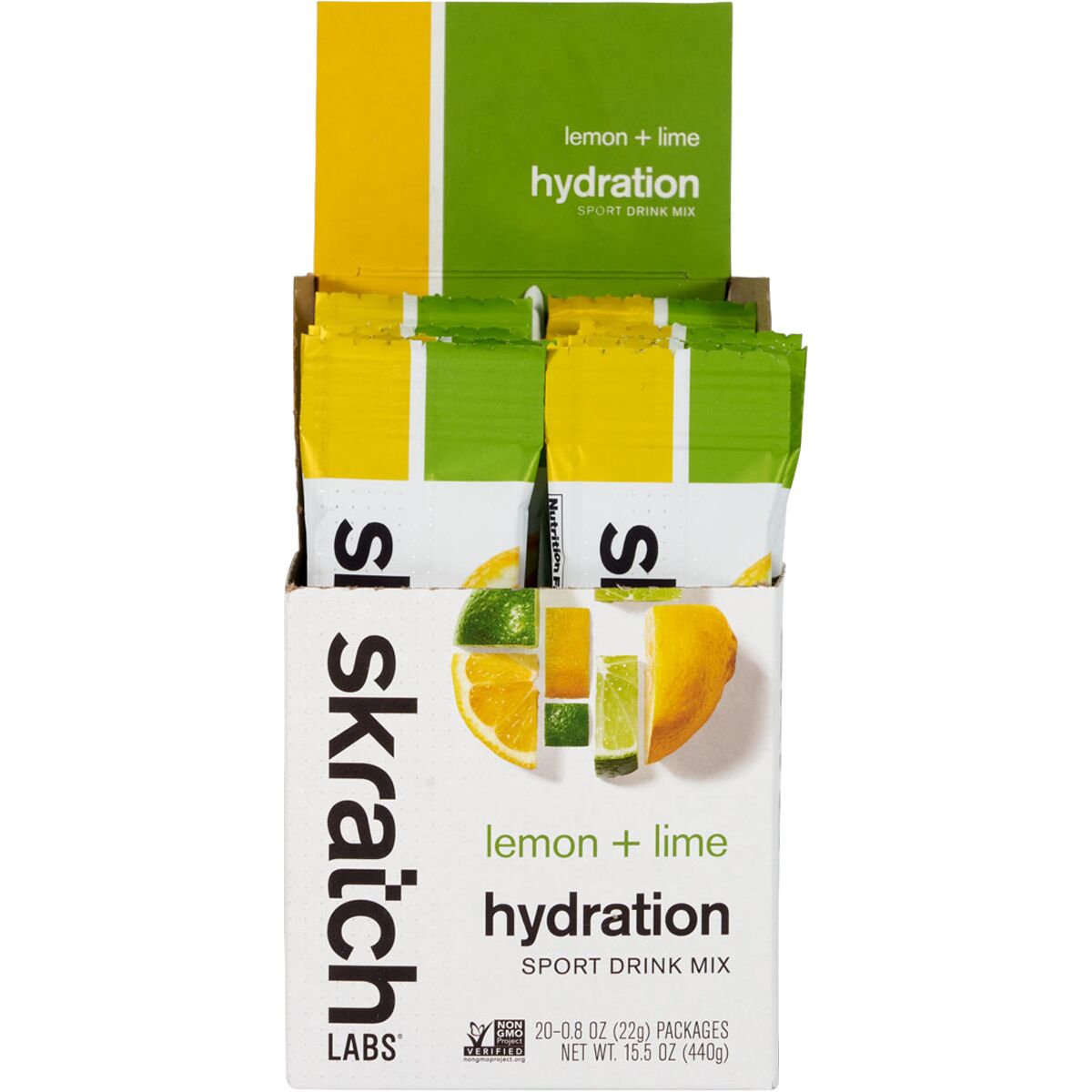 Image of Skratch Labs Hydration Sport Drink Mix - 20-Pack Lemon-Lime, 20 Pack