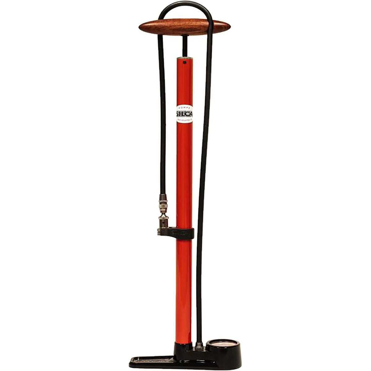 Image of Silca Pista Floor Pump Red, One Size