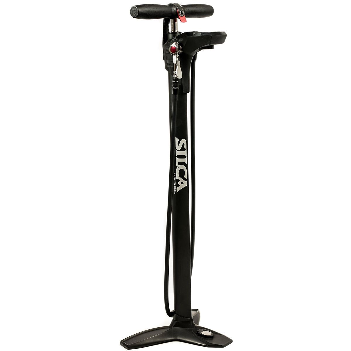 Image of Silca Super Pista Digital Floor Pump Black, One Size