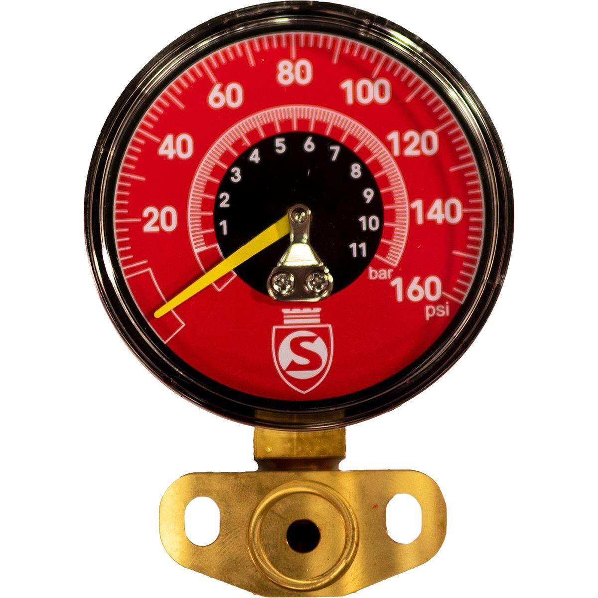 Image of Silca Super Pista Ultimate Replacement Gauge Kit Red, 160psi
