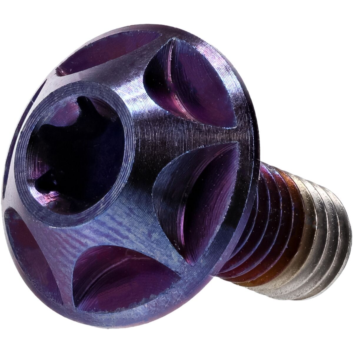Image of Silca Titanium Cage Screws GR5 Ti, Royal Purple Ano, QTY4