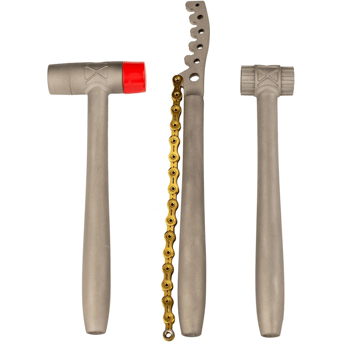 Silca Titanium Hammer/Chain Whip/Lock Ring Tool Bundle