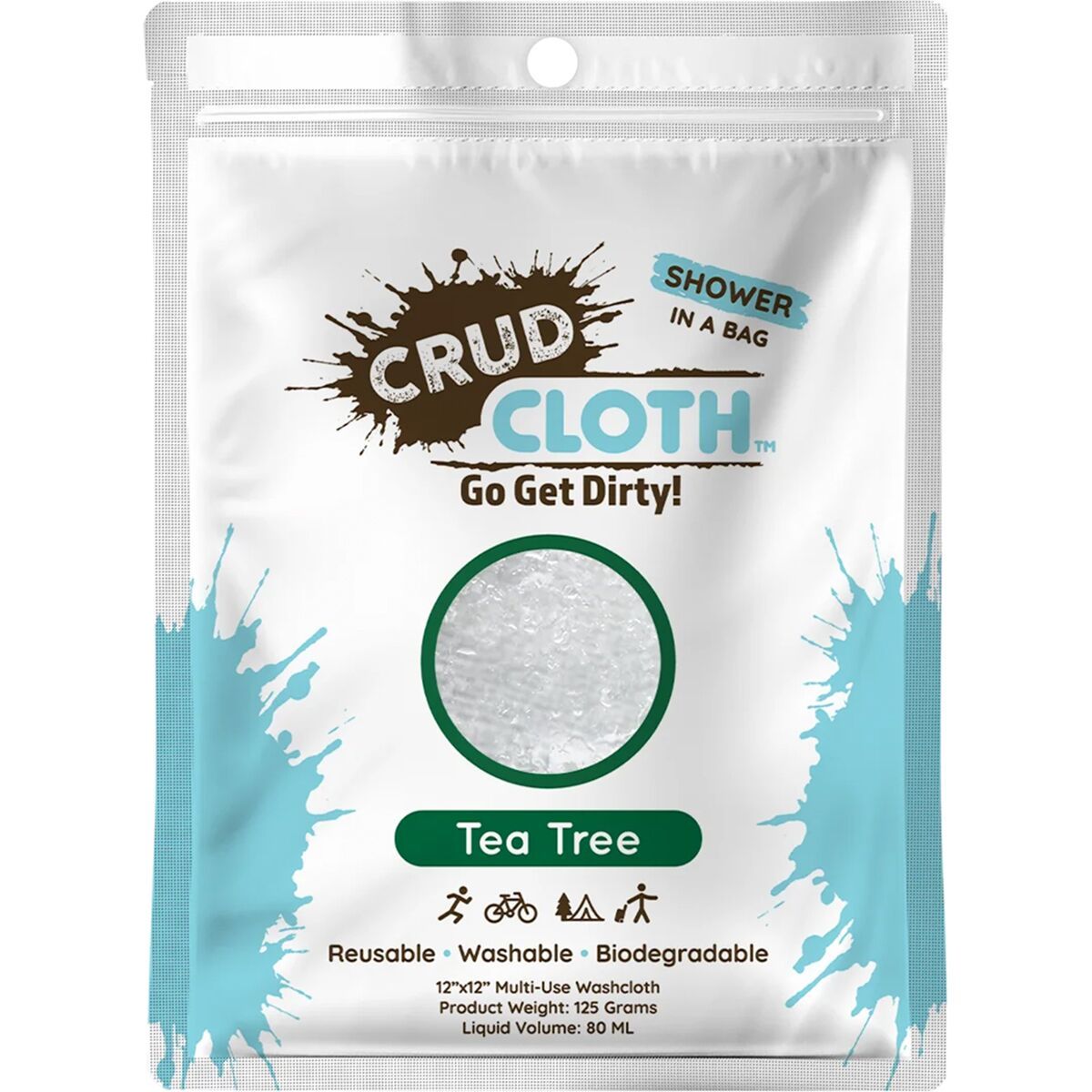 Image of Silca Crud Cloth - 7-Pack Tea Tree, One Size