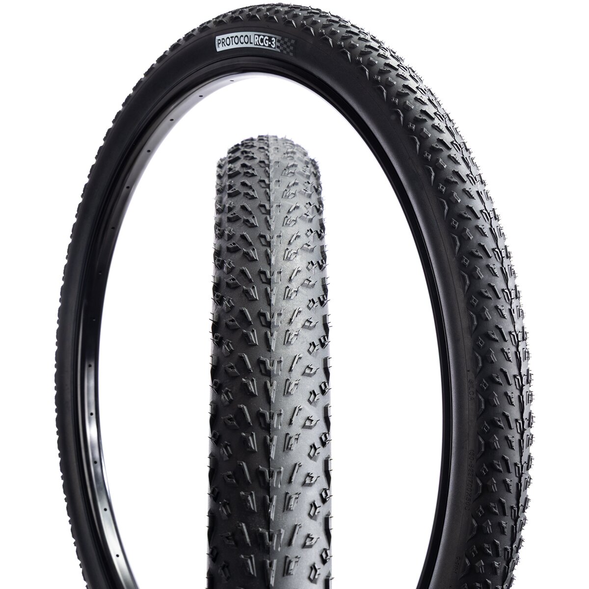 Image of Silca Protocol RCG-3 Tire Black, 45mm