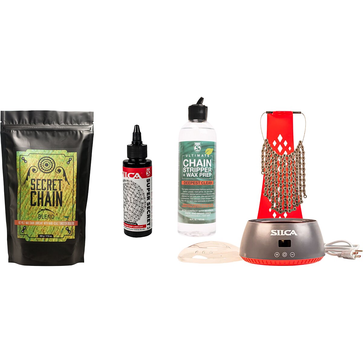 Silca Complete Chain Waxing Kit - Wax Prep Edition One Color, One Size