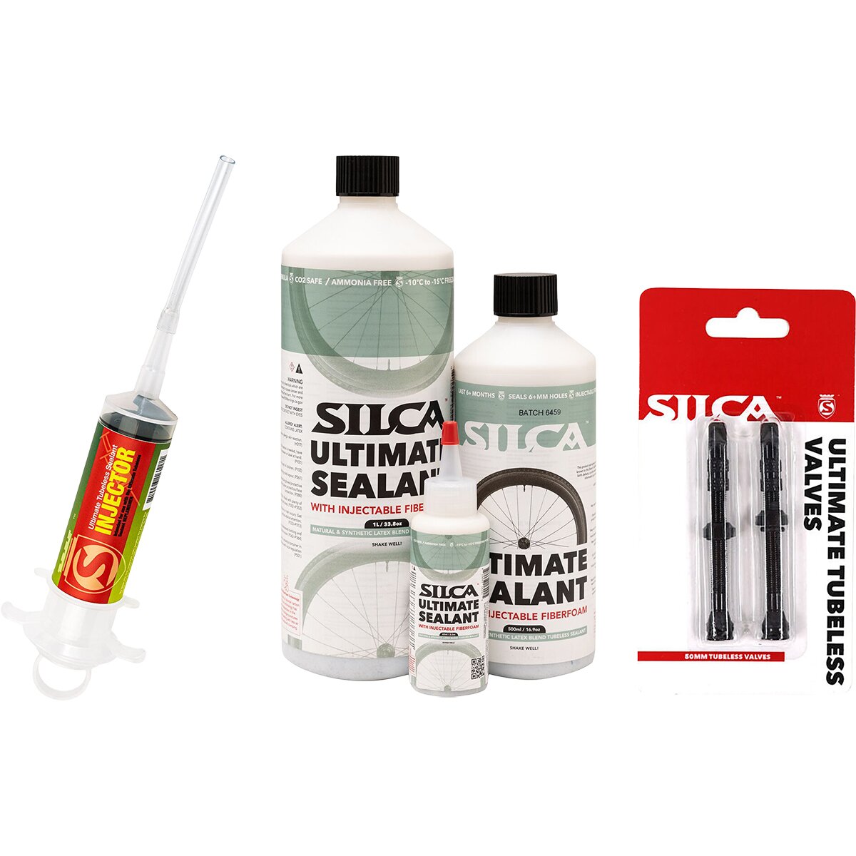 Silca Complete Tubeless Setup Kit One Color, One Size