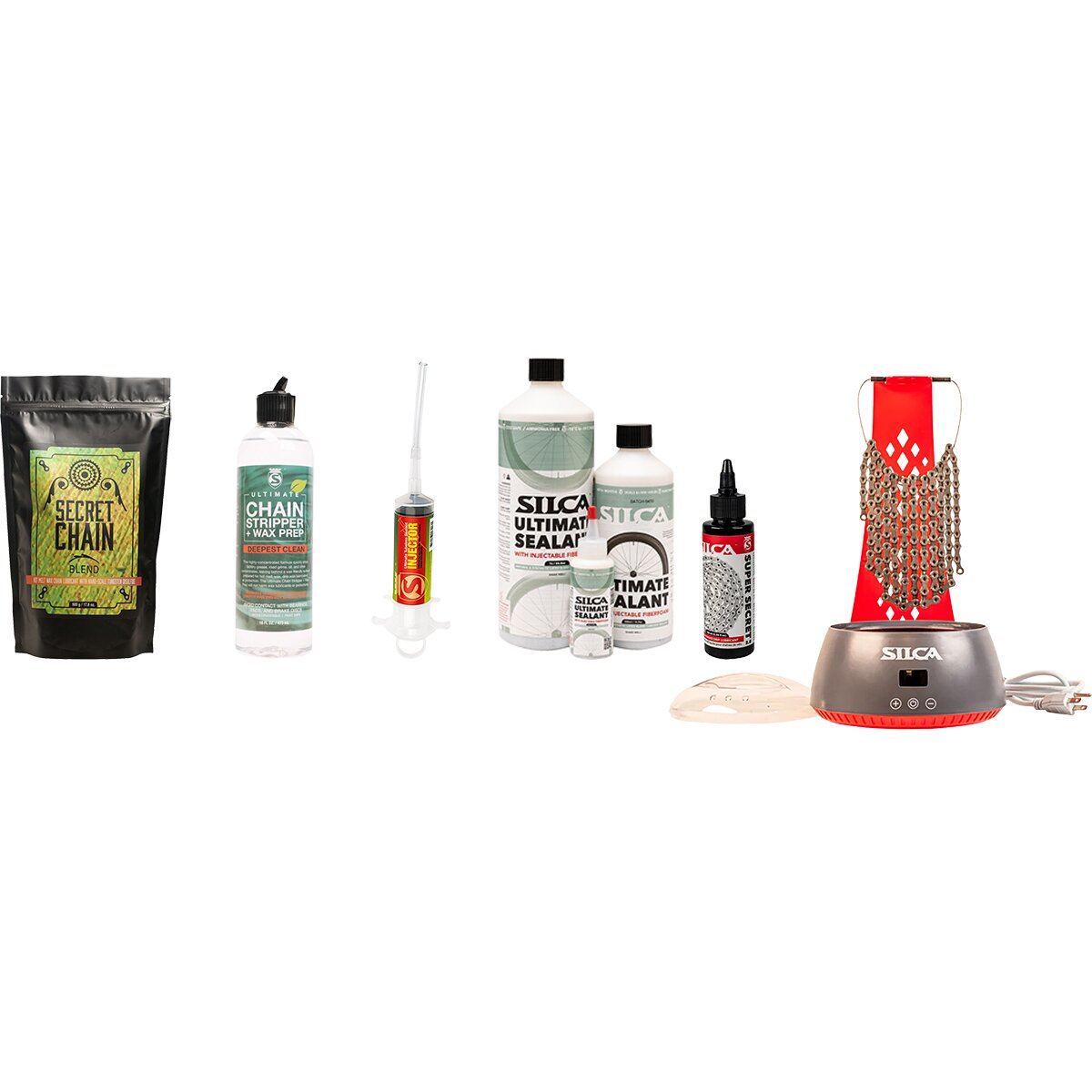 Silca Silca Ultimate Tire Care & Chain Waxing Kit - Wax Prep Edition One Color, One Size - $213.99 at Backcountry.com