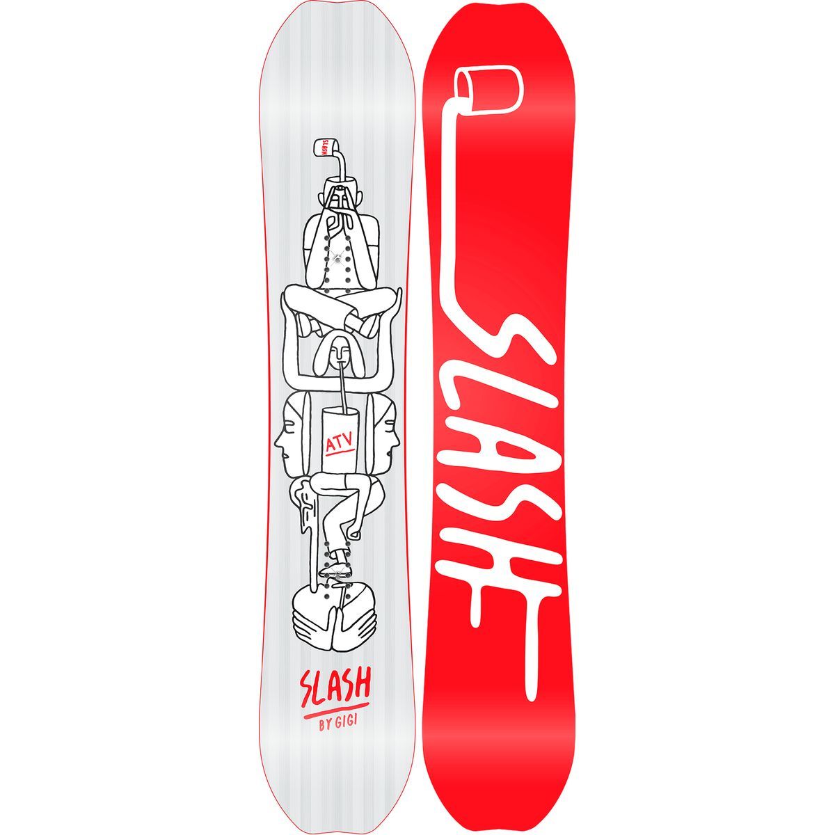 スラッシュ　スノーボード　slash ATV Slash Blank Drop ATV | Slash by Gigi – Slash Snowboards