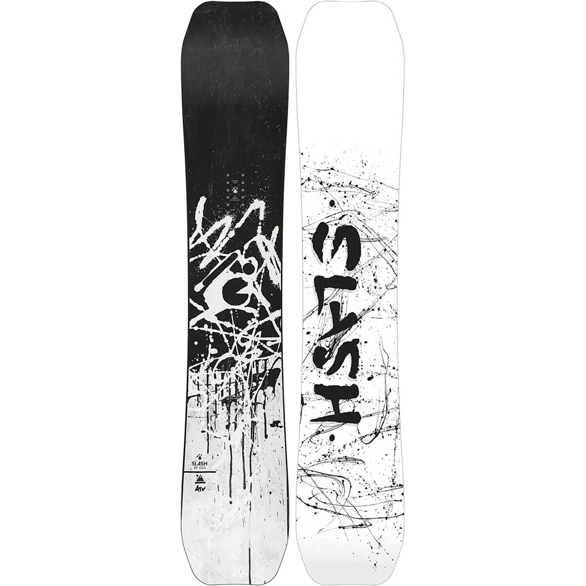 Slash ATV Snowboard - 2024 Black/White