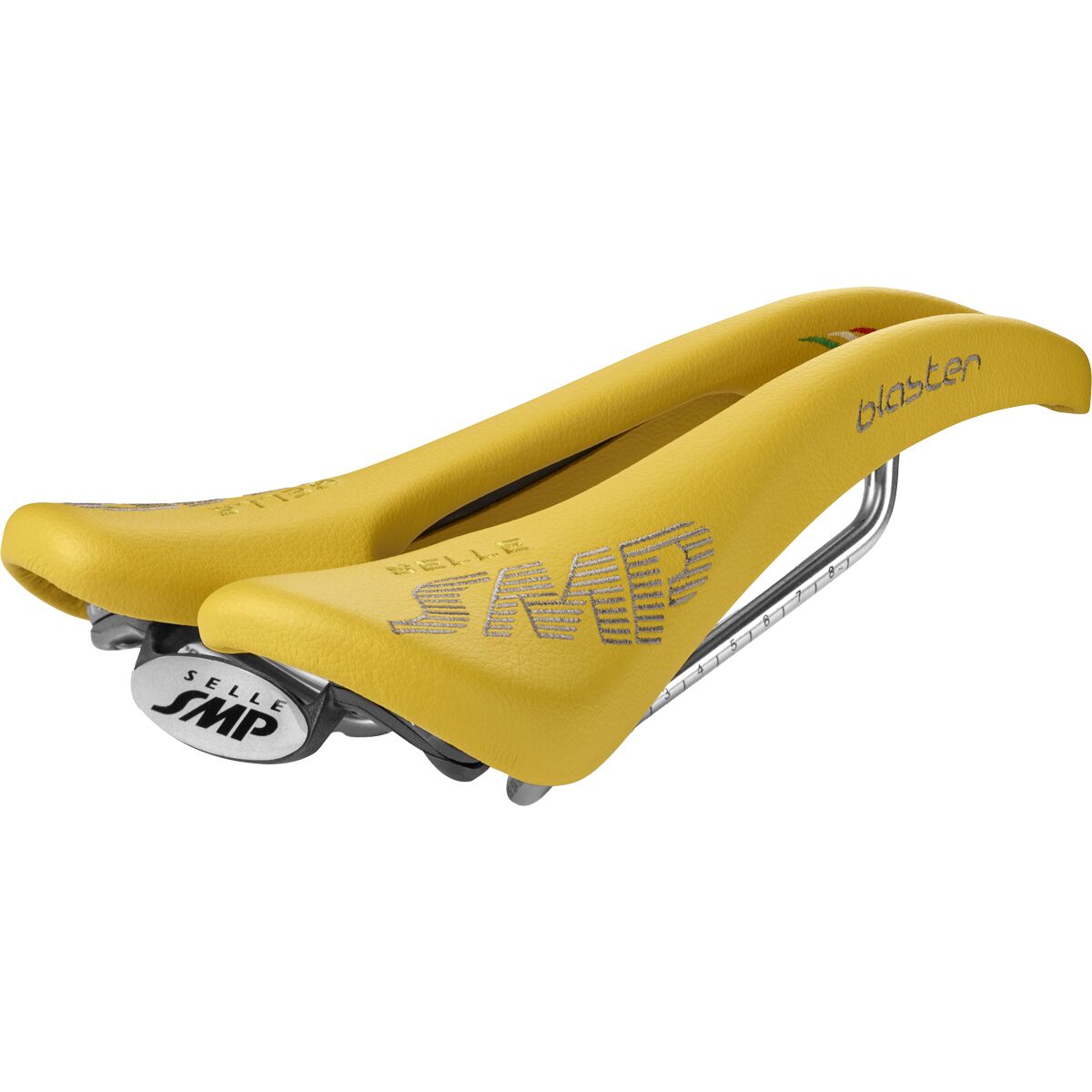 Image of Selle SMP Blaster Saddle Yellow, 131mm