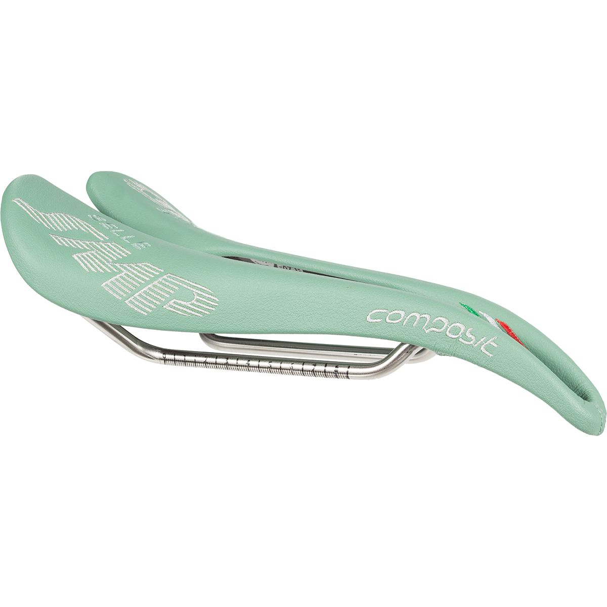 Image of Selle SMP Composit Saddle Light Green, 129mm