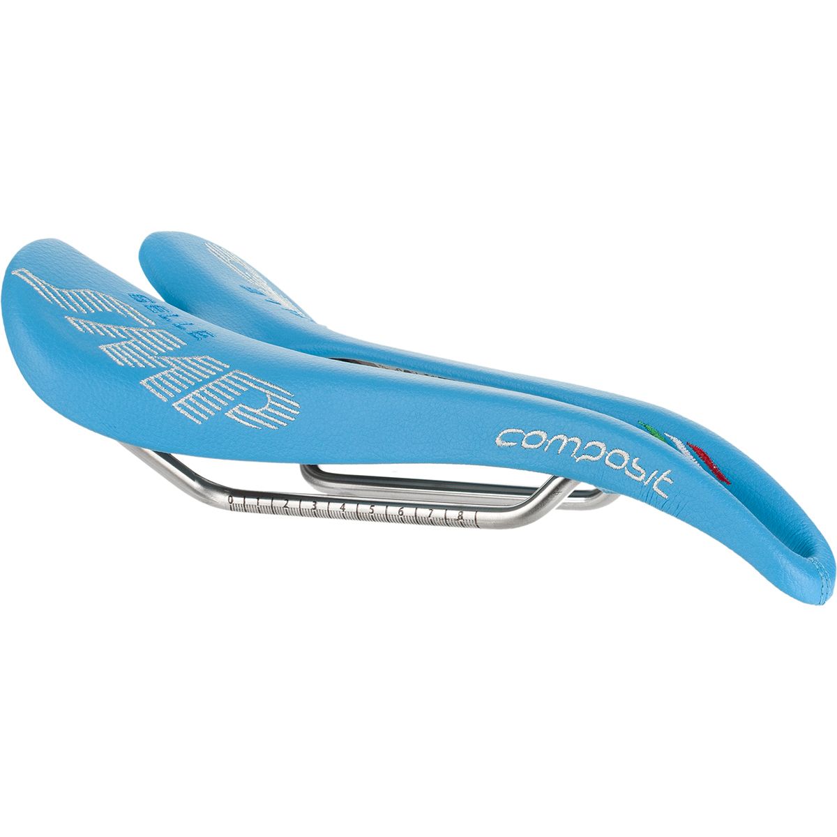 Image of Selle SMP Composit Saddle Light Blue, 129mm