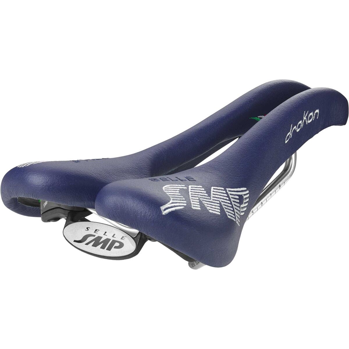 Image of Selle SMP Drakon Saddle Blue, 138mm