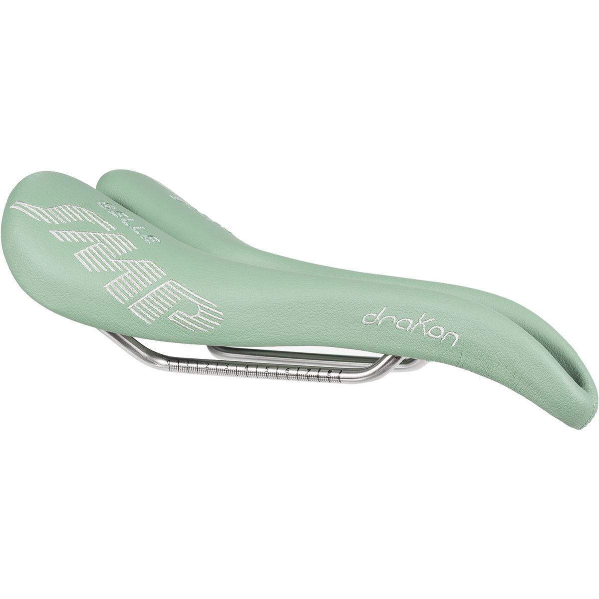Image of Selle SMP Drakon Saddle Light Green, 138mm