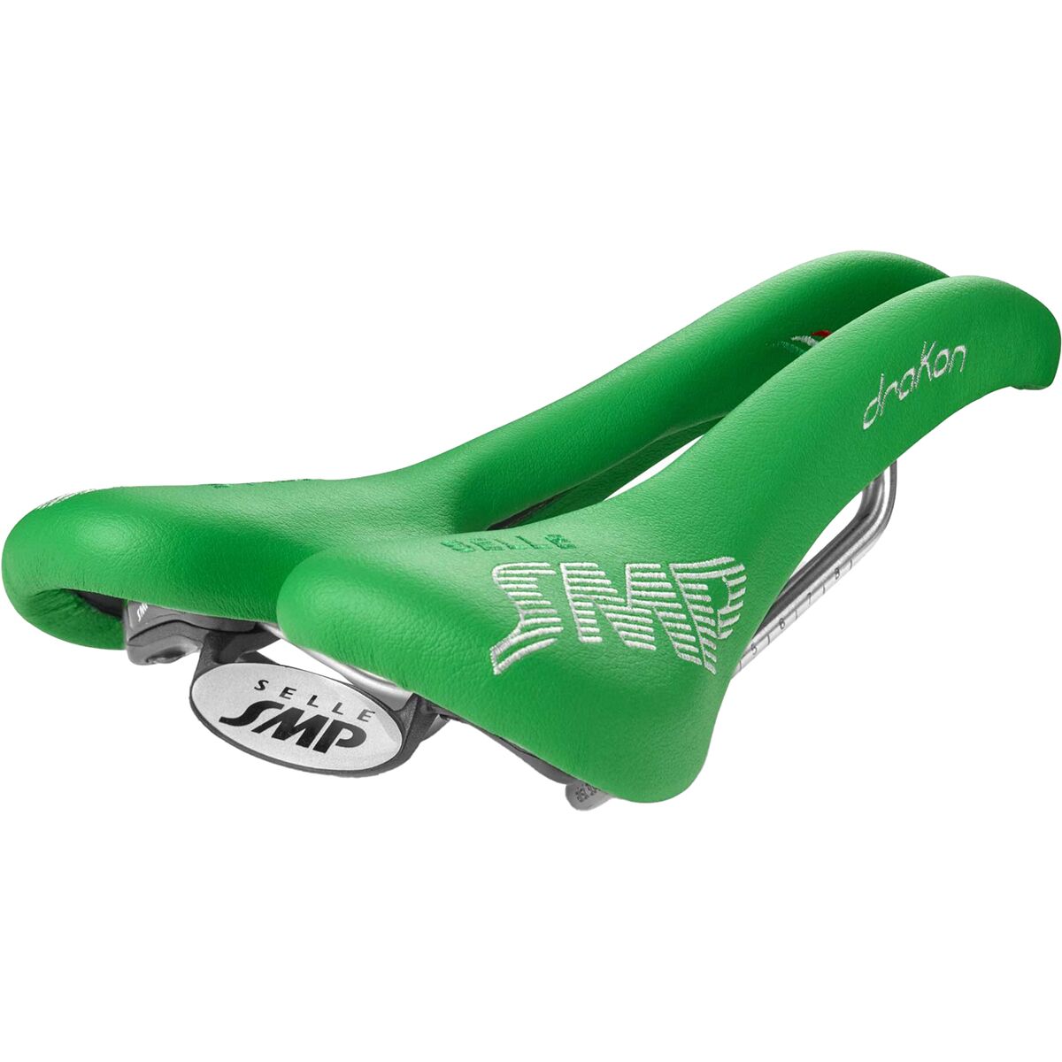Image of Selle SMP Drakon Saddle Green Italy, 138mm
