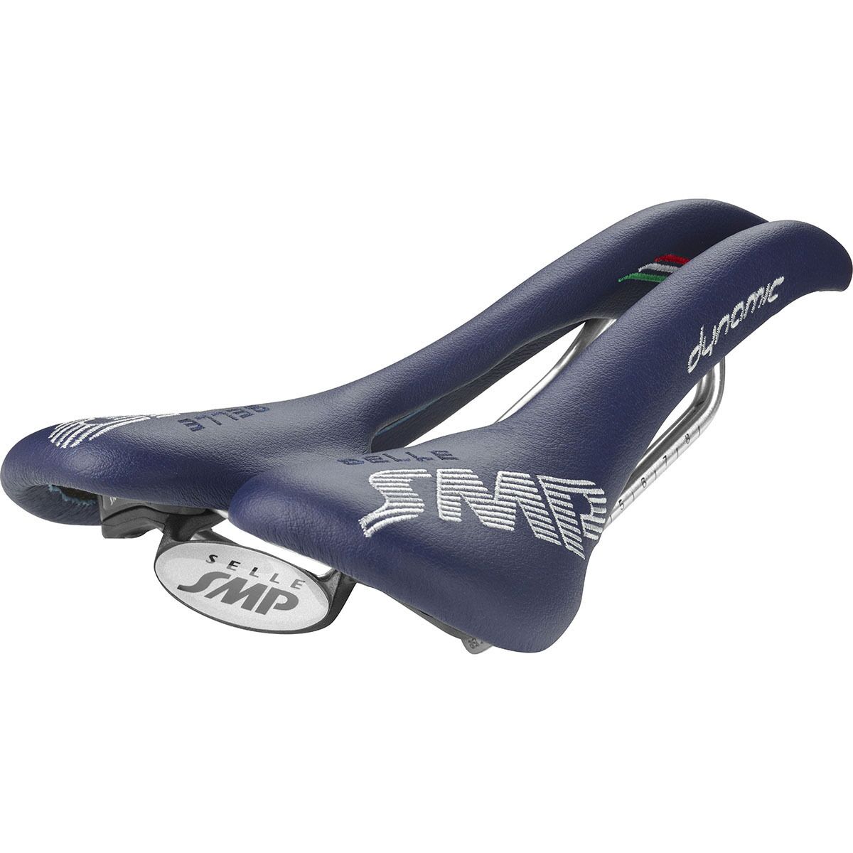 Image of Selle SMP Dynamic Saddle Blue, 138mm