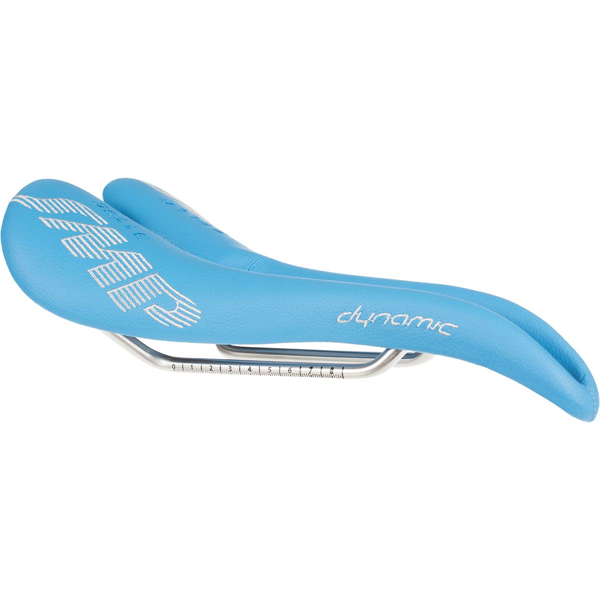 Image of Selle SMP Dynamic Saddle Light Blue, 138mm