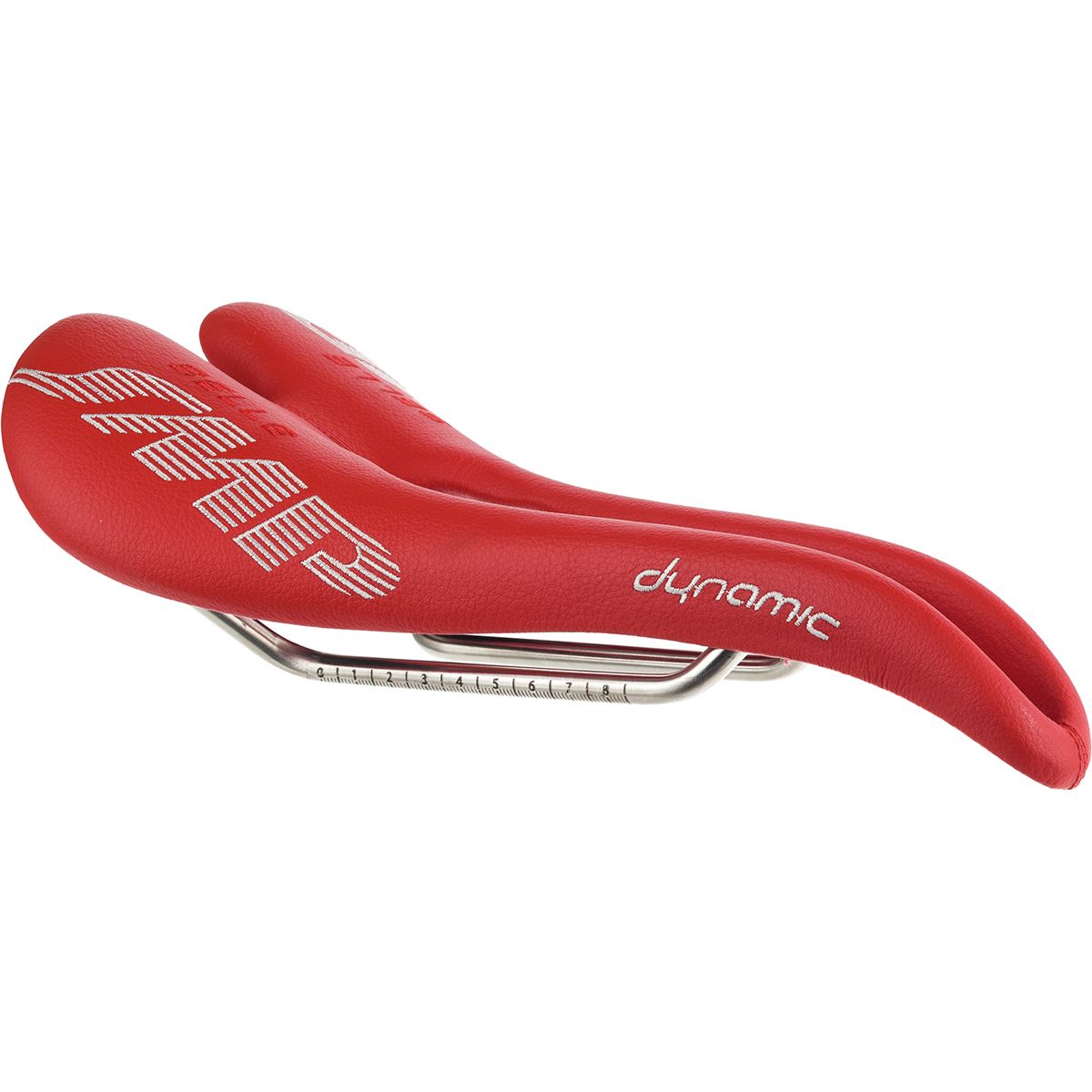 Image of Selle SMP Dynamic Saddle Red, 138mm