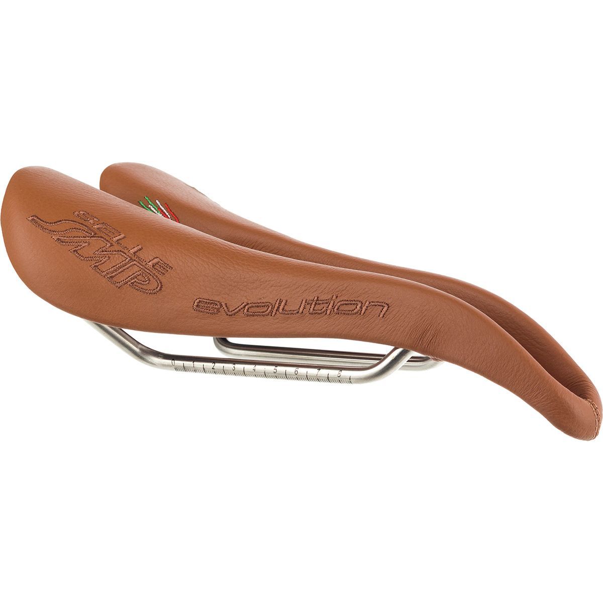 Image of Selle SMP Evolution Saddle Vintage Brown, 129mm