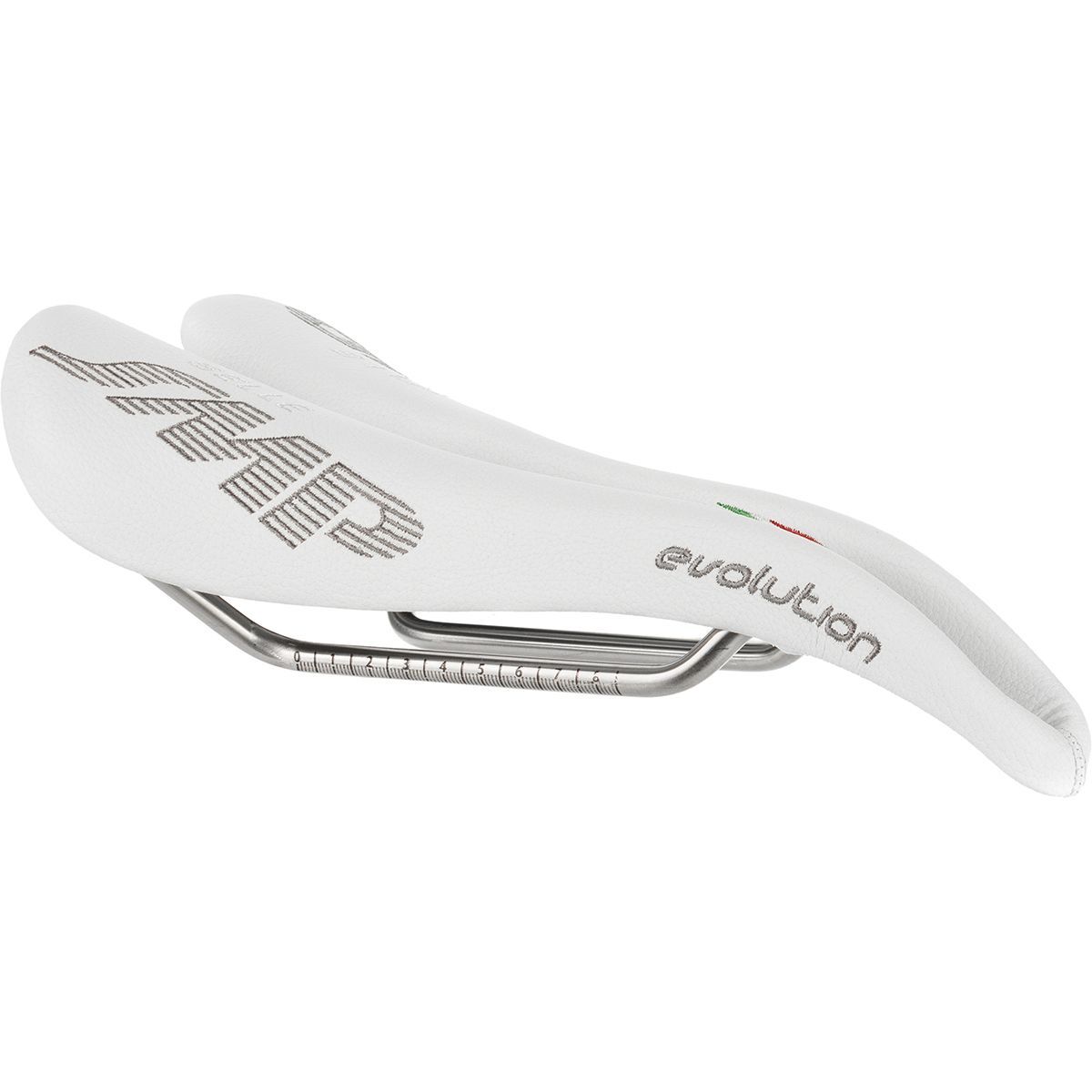 Image of Selle SMP Evolution Saddle White, 129mm