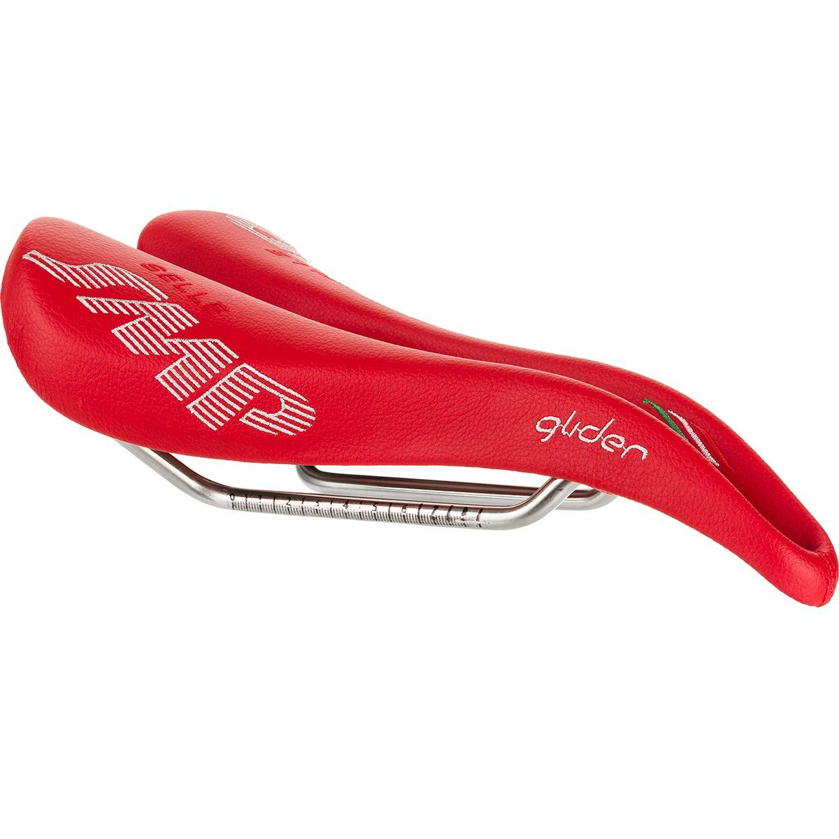 Image of Selle SMP Glider Saddle Red, 136mm
