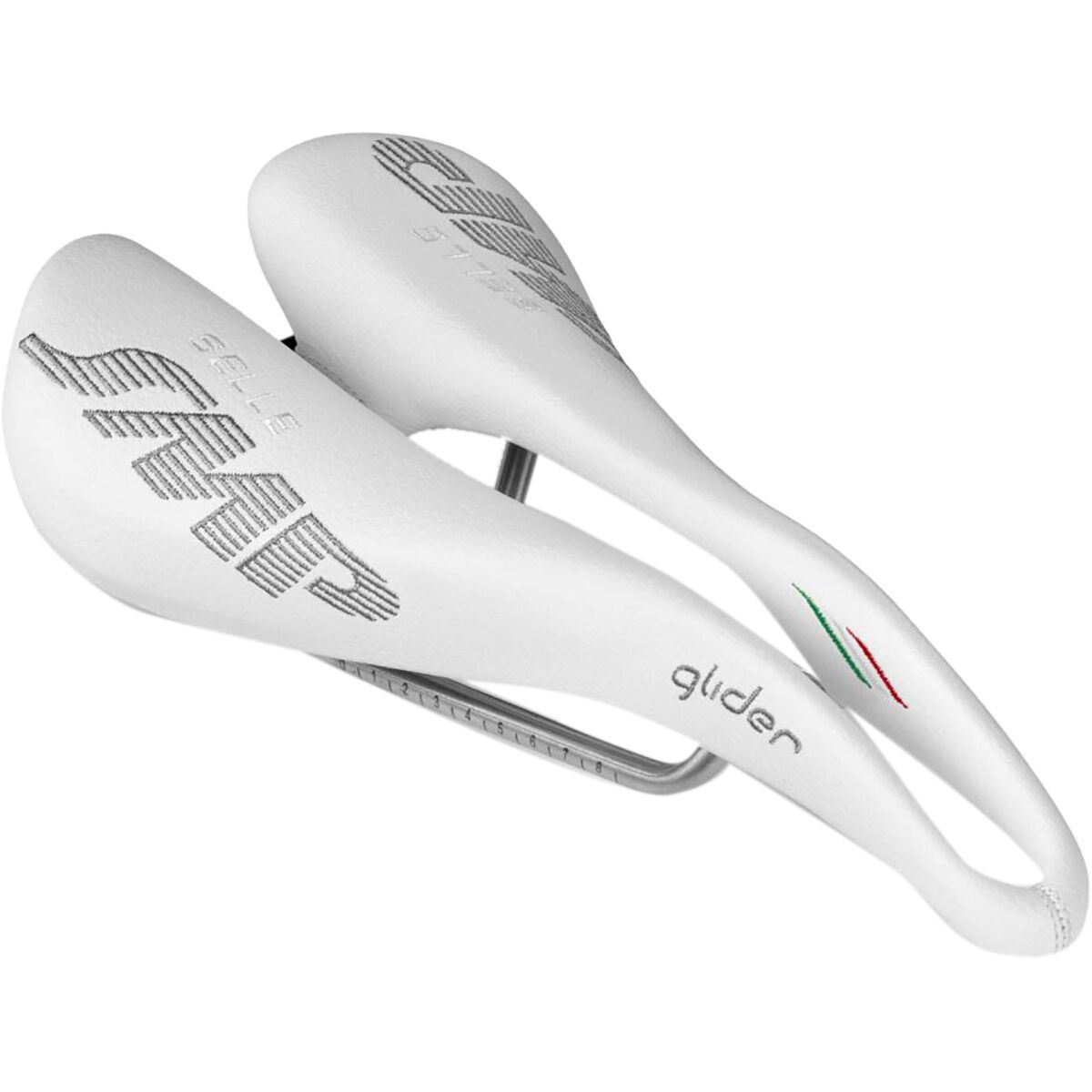 Image of Selle SMP Glider Carbon Saddle White, 136mm